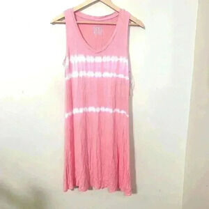NWT MARC NEW YORK PINK TANK DRESS MNY SIZE SMALL